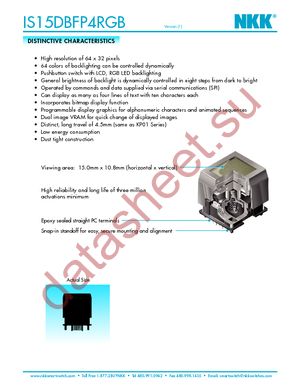 IS15DBFP4RGB datasheet  